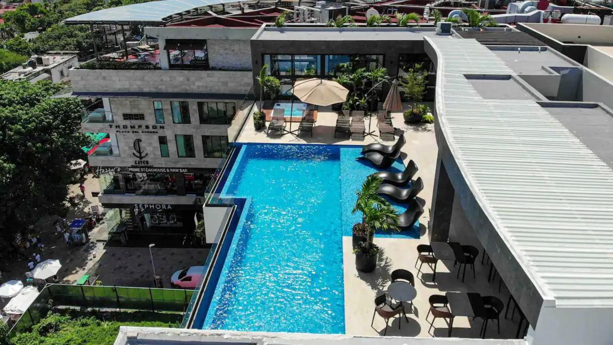 Stayon5A.Av.Penthouse With Privatepool Freeparking Playa del Carmen Exterior foto