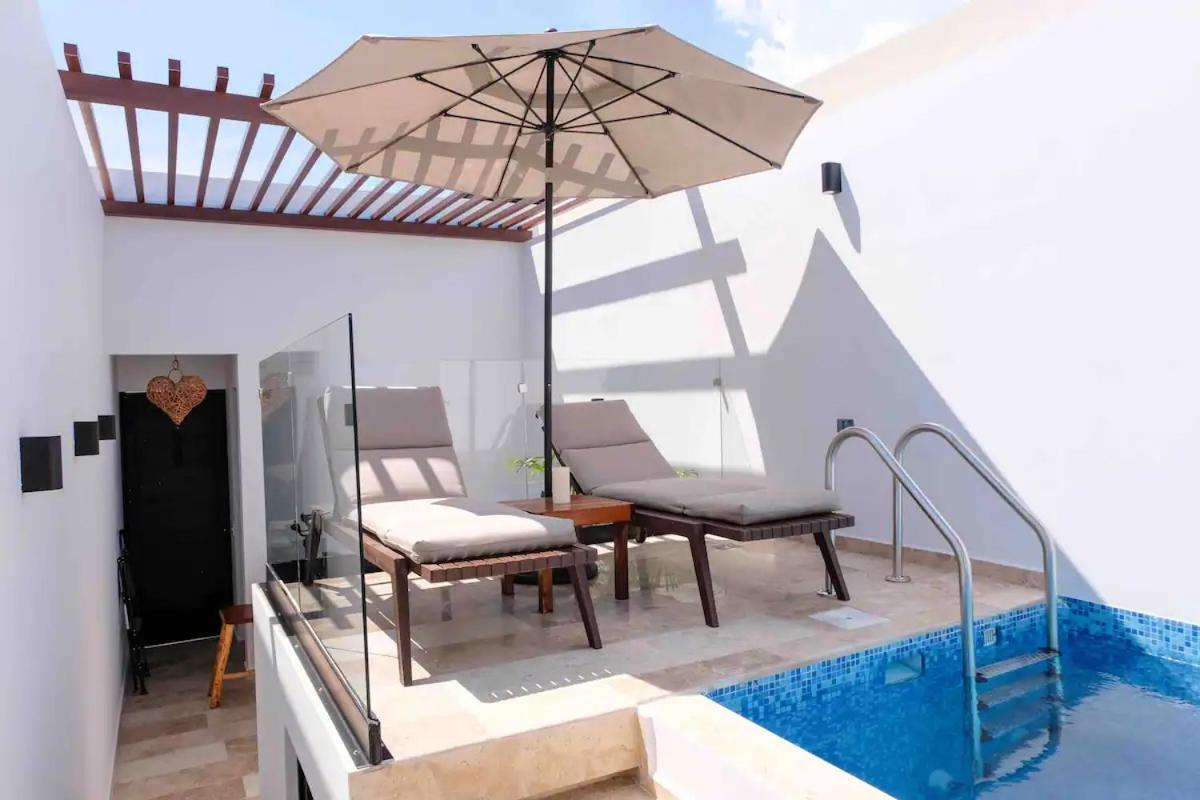 Stayon5A.Av.Penthouse With Privatepool Freeparking Playa del Carmen Exterior foto